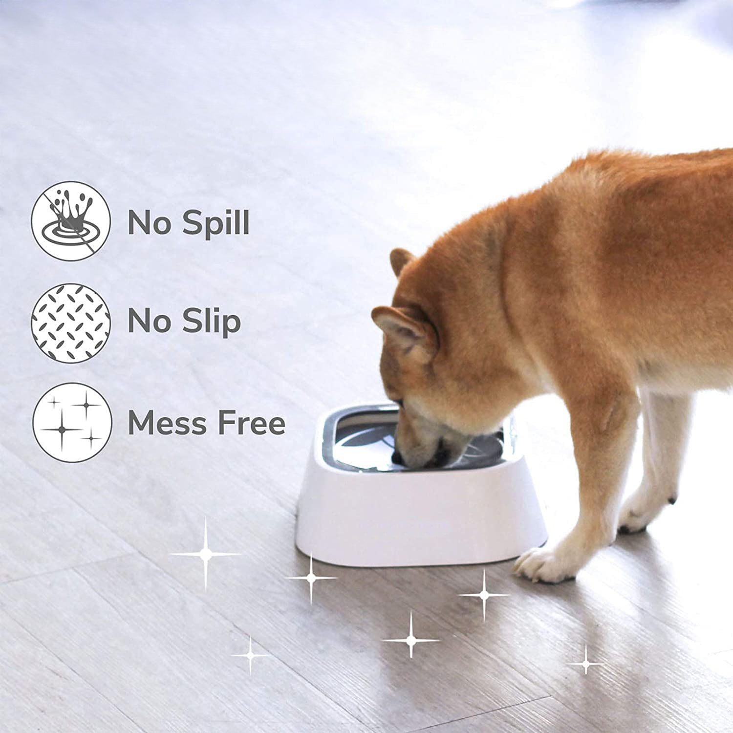 Mess-Free Drinking Bowl